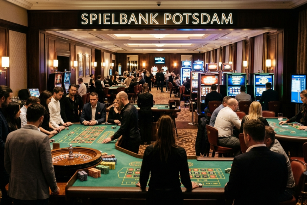 Spielbank Potsdam - Innenansicht des Casinos