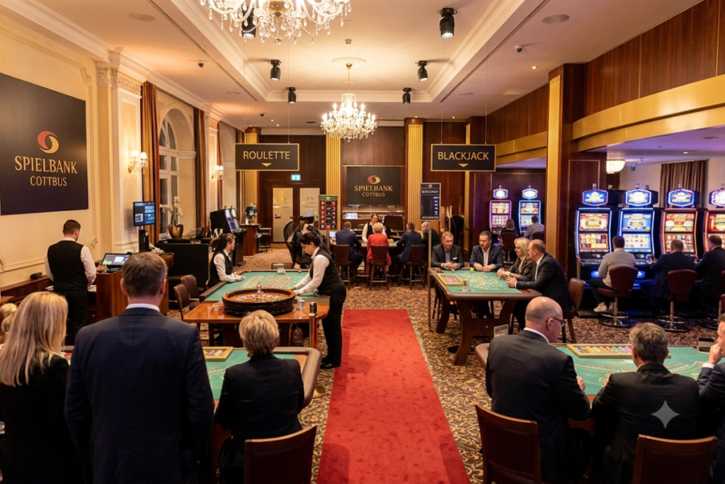 Spielbank Cottbus - Innenansicht des cottbuser Casinos
