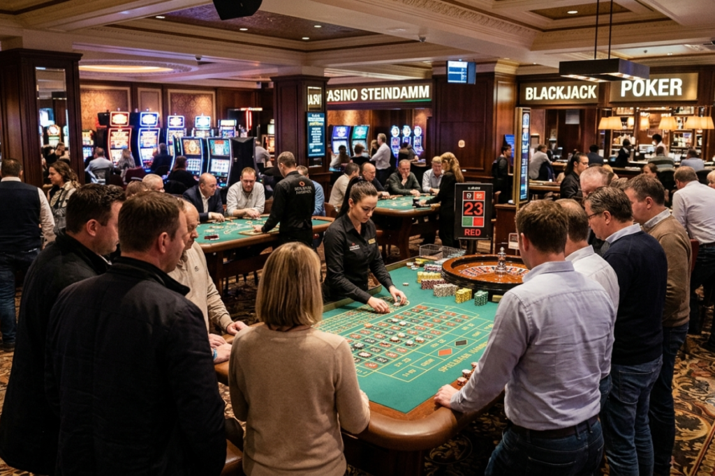 Spielbank Hamburg - Casino Steindamm - Tischspiele in der Hansestadt